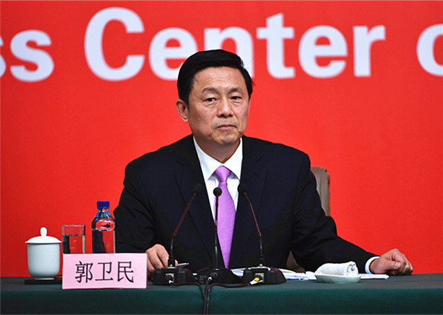 十九大大會新聞發言人、國務院新聞辦公室副主任郭衛民