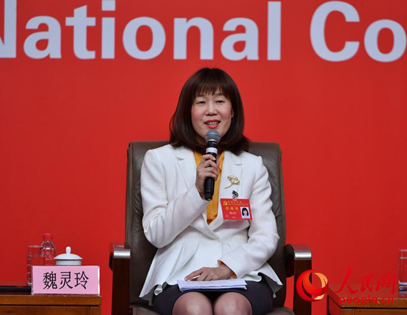中國農(nóng)業(yè)科學(xué)院農(nóng)業(yè)環(huán)境與可持續(xù)研究所研究員、農(nóng)業(yè)部休閑農(nóng)業(yè)重點(diǎn)實(shí)驗(yàn)室主任魏靈玲(人民網(wǎng) 于凱攝)