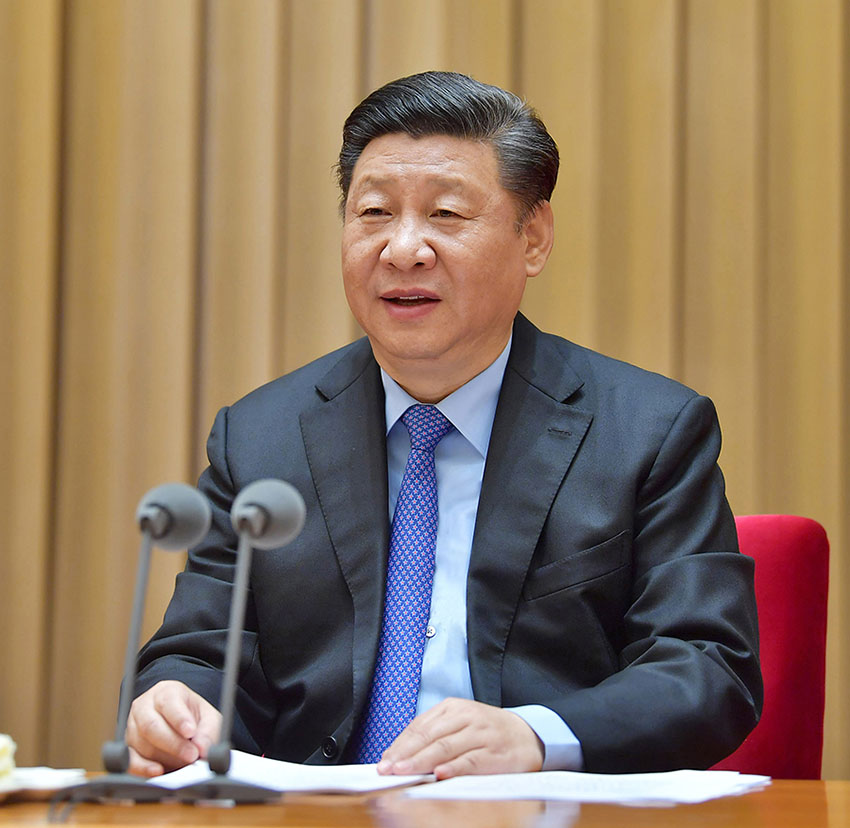 4月20日至21日，全國網絡安全和信息化工作會議在北京召開。中共中央總書記、國家主席、中央軍委主席、中央網絡安全和信息化委員會主任習近平出席會議並發表重要講話。新華社記者 李濤 攝