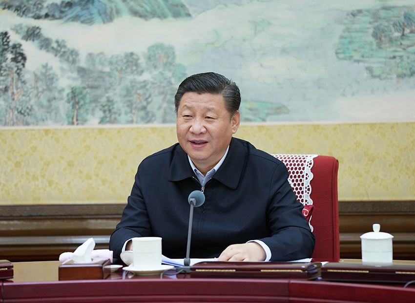 2017年12月25日至26日，中共中央政治局召開(kāi)民主生活會(huì)，中共中央總書(shū)記習(xí)近平主持會(huì)議並發(fā)表重要講話(huà)。 新華社記者 謝環(huán)馳 攝