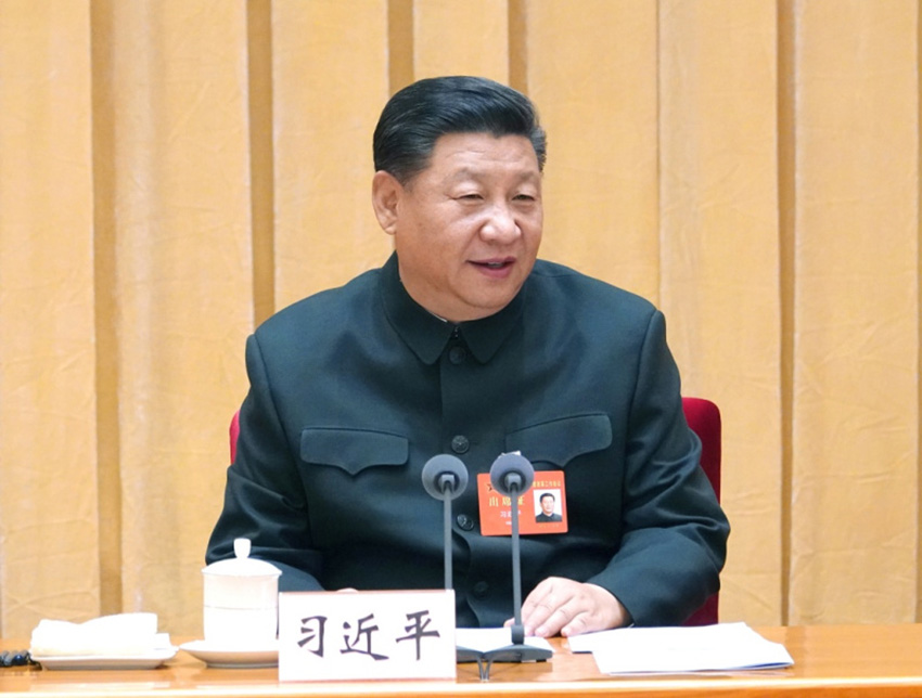 中央軍委政策制度改革工作會議11月13日至14日在北京召開。中共中央總書記、國家主席、中央軍委主席、中央軍委深化國防和軍隊改革領導小組組長習近平出席會議並發表重要講話。 新華社記者 李剛 攝