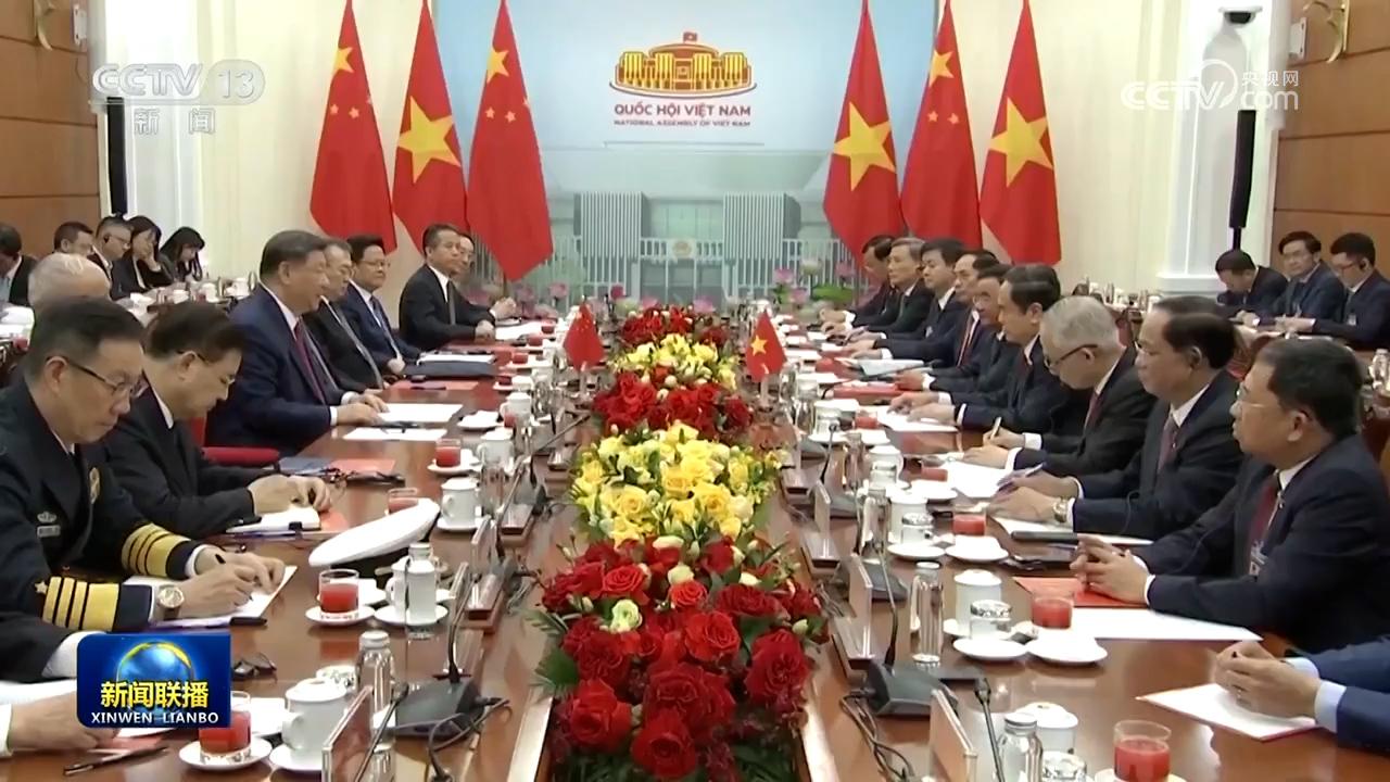 習近平會見越南國會主席